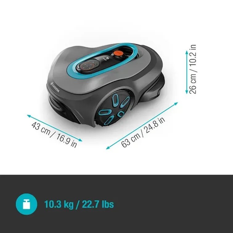 Gardena Rasenroboter smart SILENO max 1.200 m²