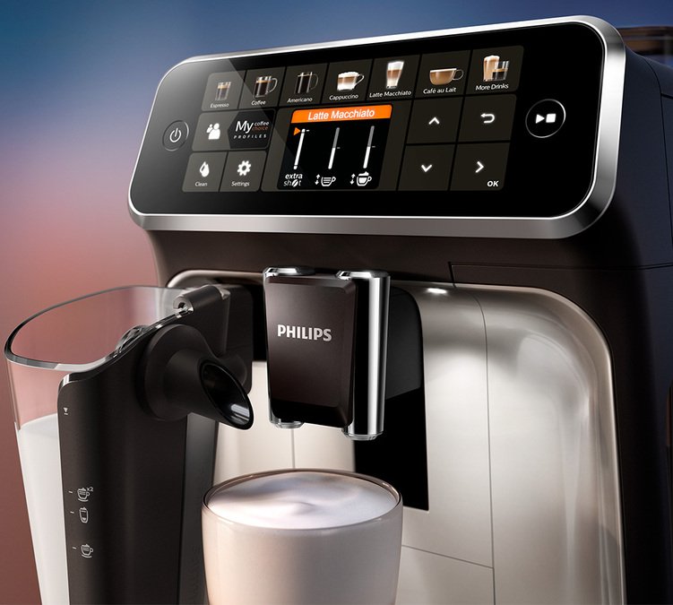 Philips Kaffeevollautomat Series 5400 Latte Go EP5447/90 LatteGo
