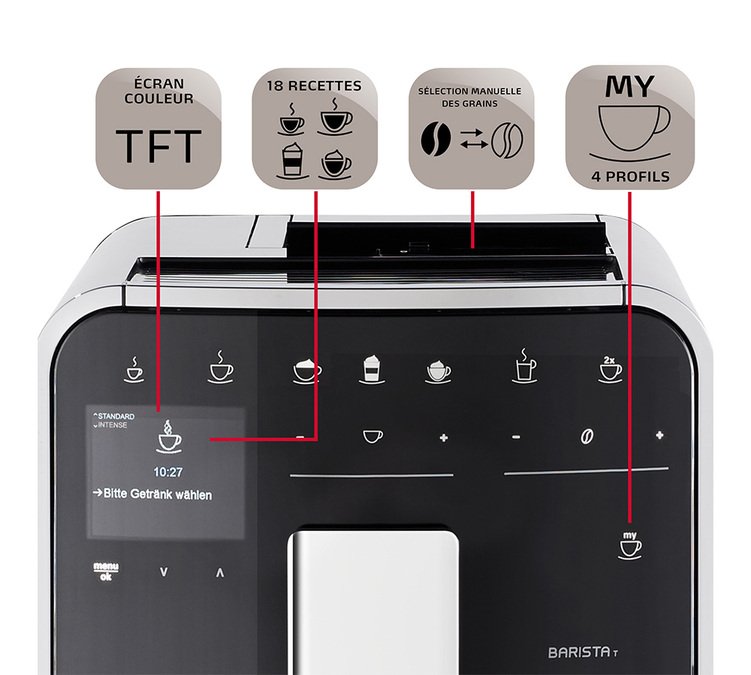 Melitta Kaffeevollautomat T Smart schwarz F830-102