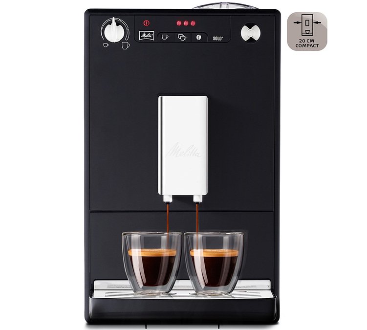 Melitta Kaffeevollautomat Caffeo Solo schwarz E 950-101