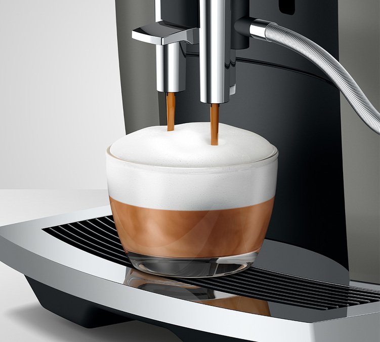 Jura - Kaffeevollautomat E6 Dark Inox EC