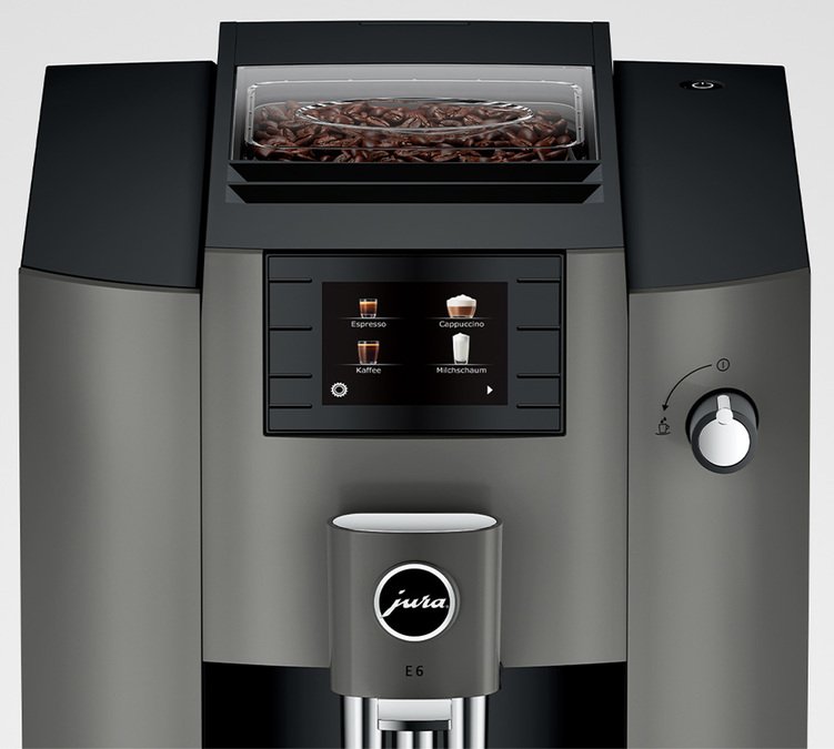 Jura - Kaffeevollautomat E6 Dark Inox EC