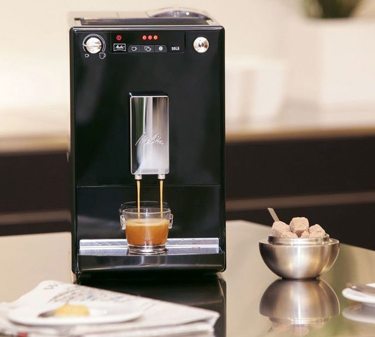Melitta Kaffeevollautomat Caffeo Solo schwarz E 950-101