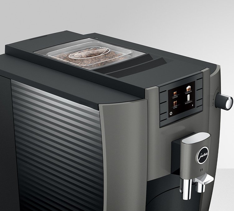 Jura - Kaffeevollautomat E6 Dark Inox EC