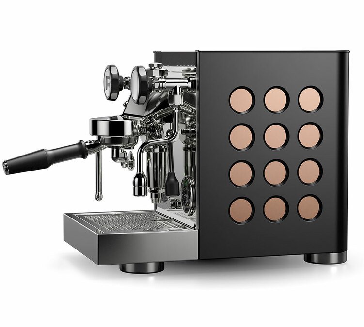 Rocket Espresso - Siebträgermaschine Appartamento TCA - Schwarz und Kupfer