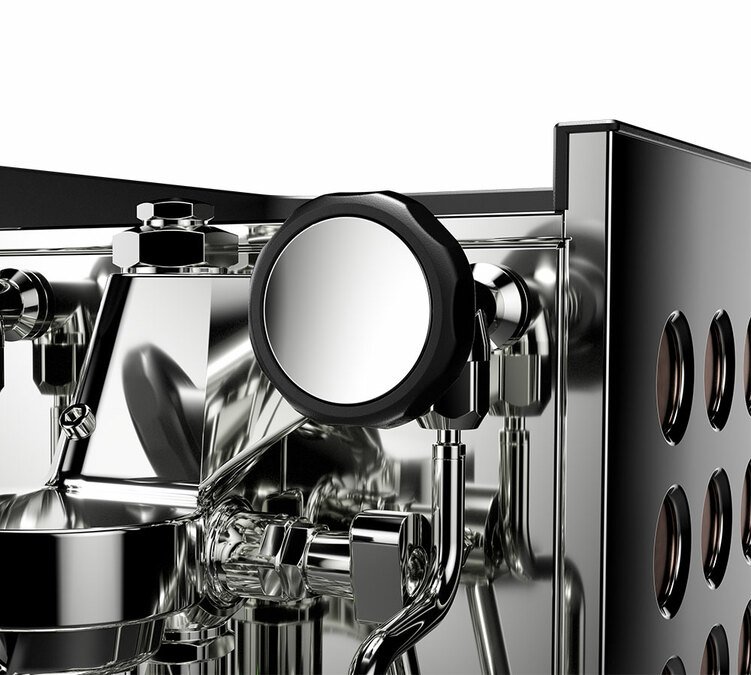 Rocket Espresso - Siebträgermaschine Appartamento TCA - Schwarz und Kupfer