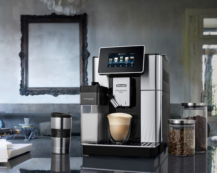 DeLonghi - Primadonna Soul Kaffeevollautomat ECAM 610.74.MB mit Mug To Go