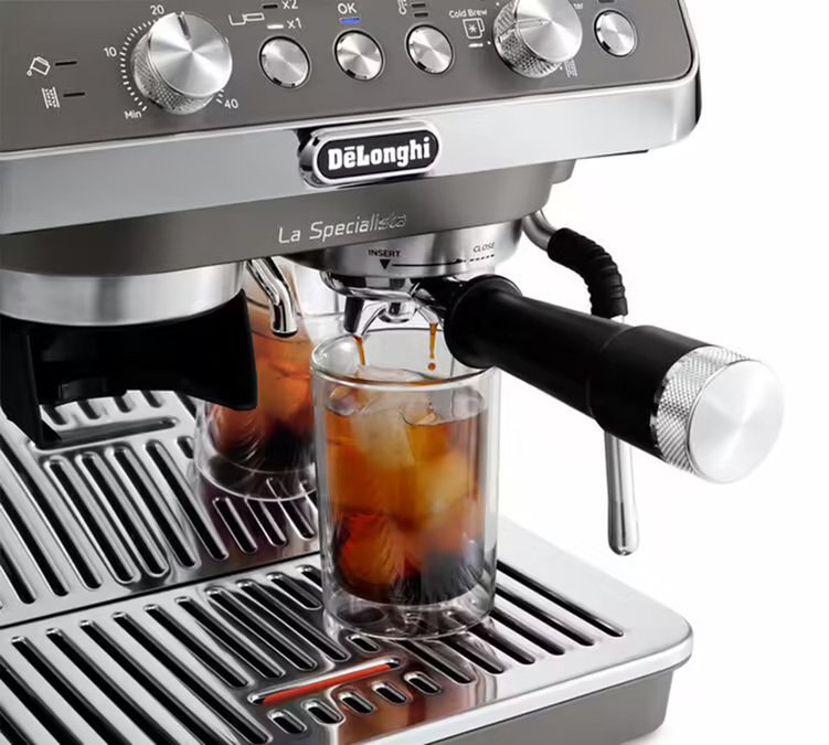 De'Longhi Siebträgermaschine La Specialista Arte Evo Titanium