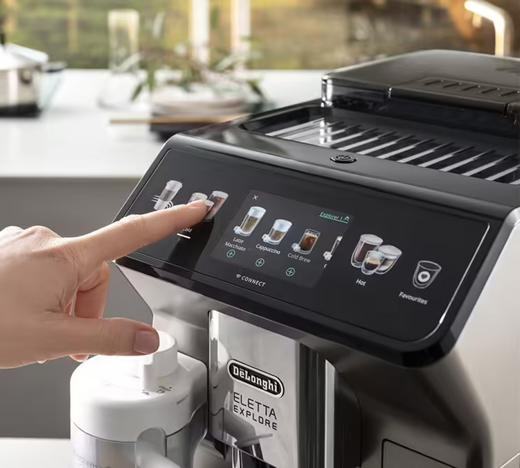 De'Longhi Kaffeevollautomat Eletta Explore ECAM450.86.T + Mug to go