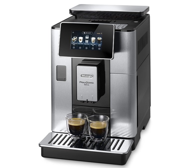 DeLonghi - Primadonna Soul Kaffeevollautomat ECAM 610.74.MB mit Mug To Go