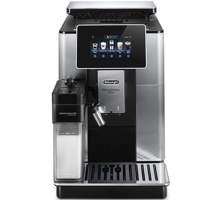 DeLonghi - Primadonna Soul Kaffeevollautomat ECAM 610.74.MB mit Mug To Go