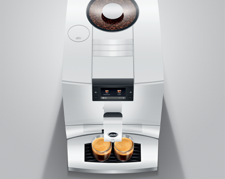 Jura - Kaffeevollautomat C9 Piano White (EA)