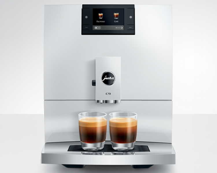 Jura - Kaffeevollautomat C9 Piano White (EA)