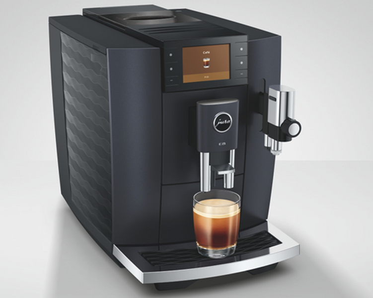 Jura - Kaffeevollautomat E8 Cosmic Black (ED) Smart Connect inklusive