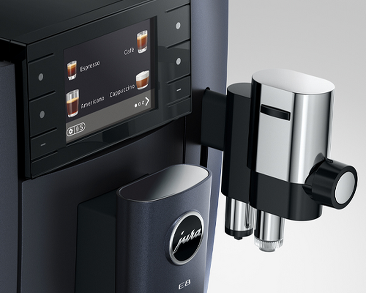 Jura - Kaffeevollautomat E8 Cosmic Black (ED) Smart Connect inklusive