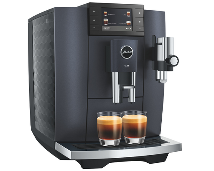 Jura - Kaffeevollautomat E8 Cosmic Black (ED) Smart Connect inklusive
