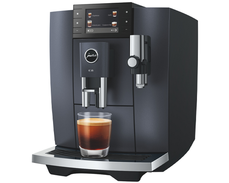 Jura - Kaffeevollautomat E8 Cosmic Black (ED) Smart Connect inklusive