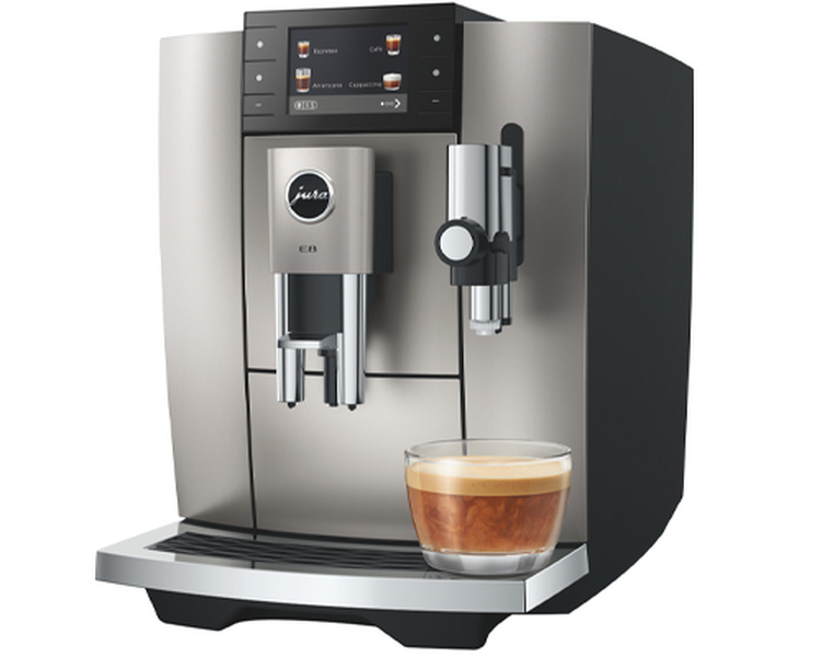 Jura - Kaffeevollautomat E8 Midnight Silver (ED) Smart Connect geschenkt