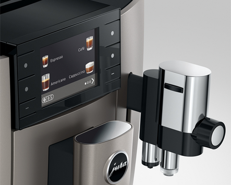 Jura - Kaffeevollautomat E8 Midnight Silver (ED) Smart Connect geschenkt