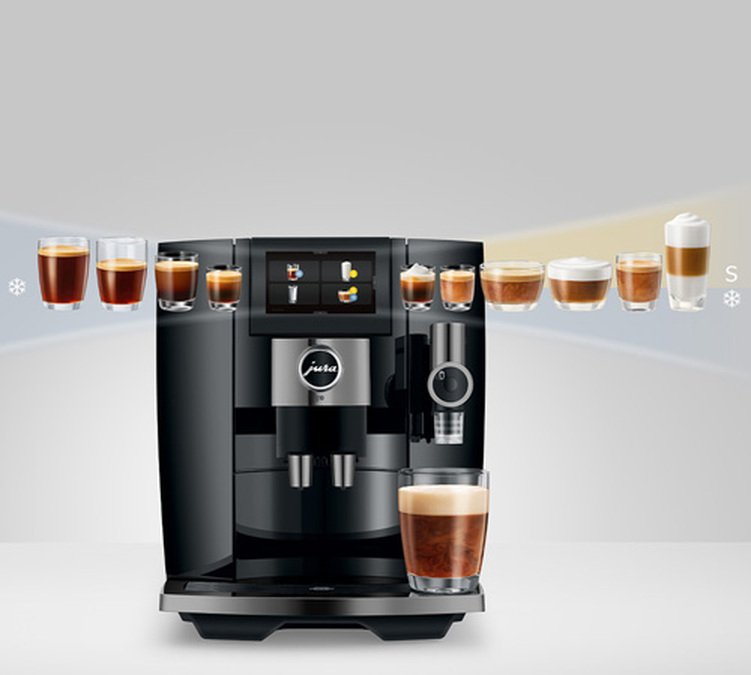 Jura - Kaffeevollautomat J10 Piano Black