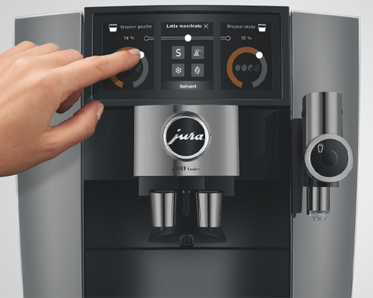 Jura - Kaffeevollautomat J10 Twin Diamond Onyx