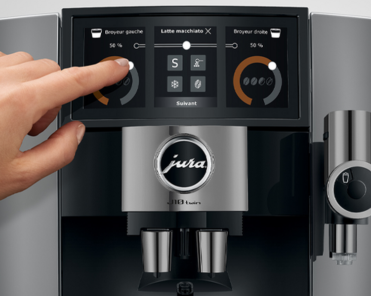 Jura - Kaffeevollautomat J10 Twin Diamond Onyx