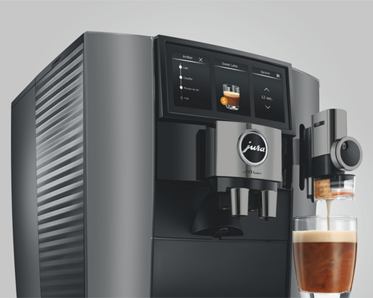 Jura - Kaffeevollautomat J10 Twin Diamond Onyx