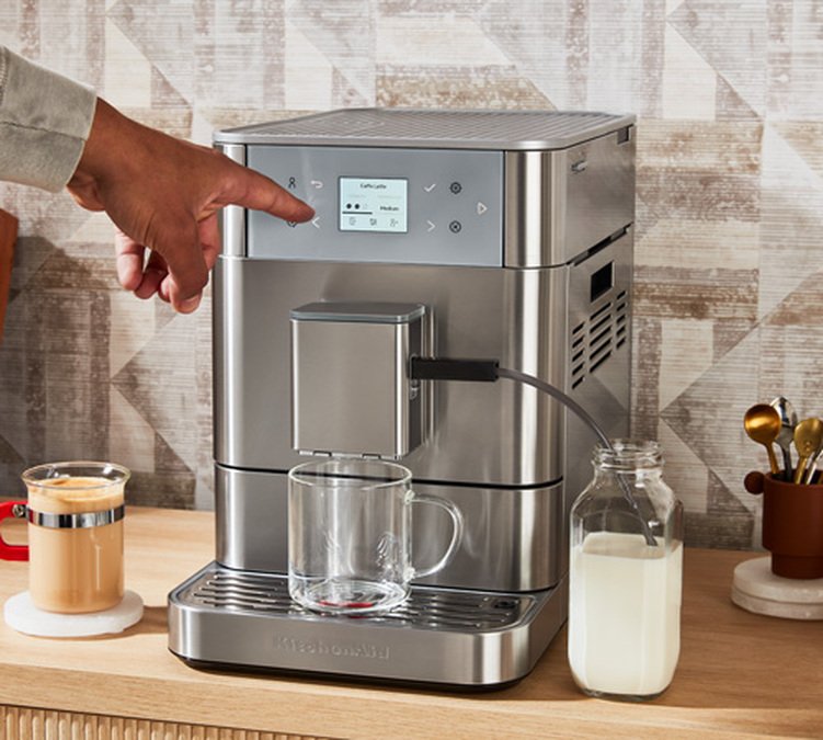 KitchenAid - Kaffeevollautomat KF6 5KES8556 - Edelstahl