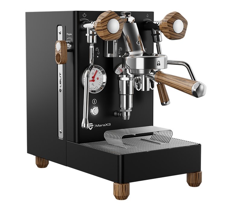Lelit - Siebträgermaschine MaraX3 PL62X3-2Q20 - Schwarz