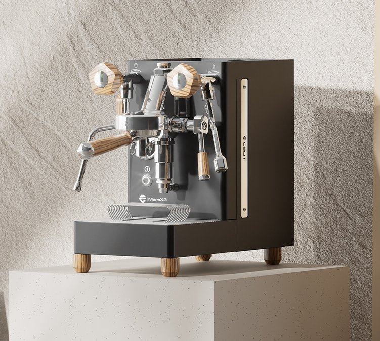 Lelit - Siebträgermaschine MaraX3 PL62X3-2Q20 - Schwarz
