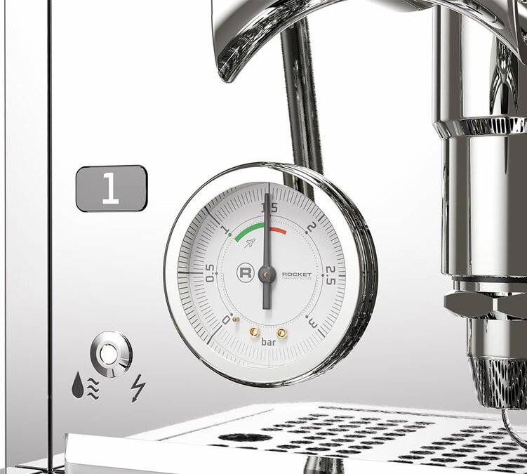 Rocket Espresso - Siebträgermaschine Mozzafiato Fast R Schwarz