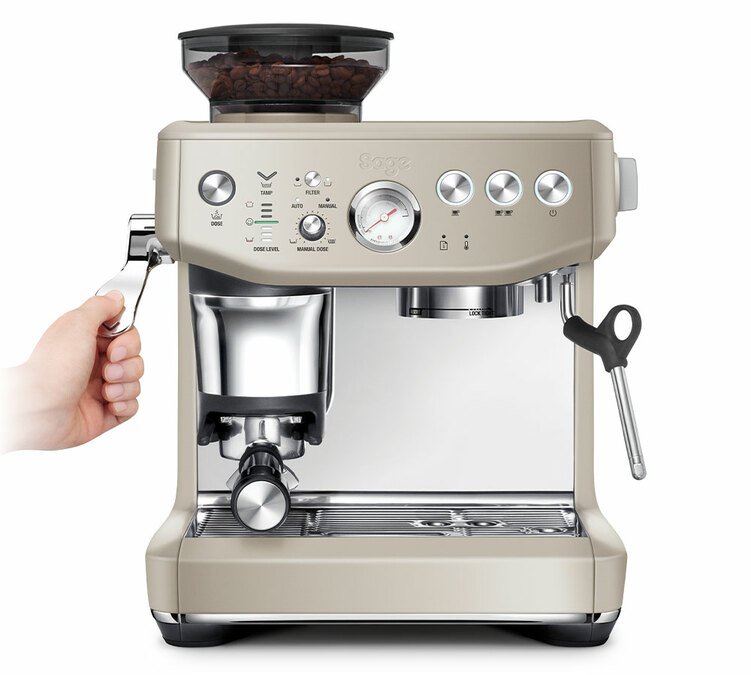 Sage - Siebträgermaschine Barista Express Impress - sand
