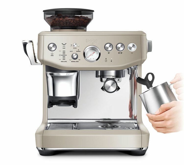 Sage - Siebträgermaschine Barista Express Impress - sand