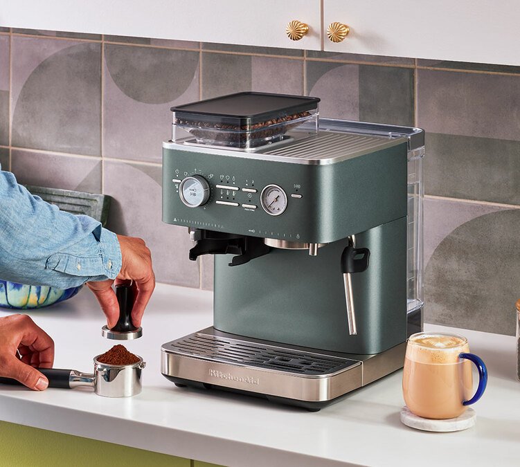 KitchenAid - Kaffeehalbautomat 5KES6551EJP Juniper - Grün