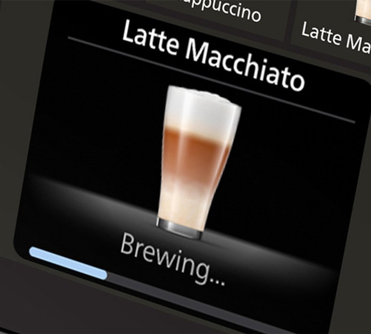Philips Kaffeevollautomat SilentBrew Serie 5500 EP5547/90 LatteGo Schwarz verchromt