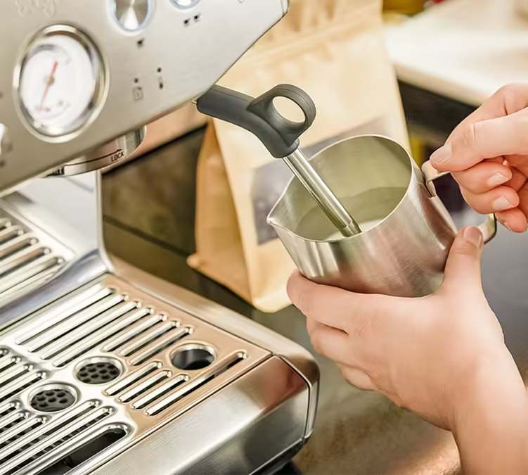 Sage Barista Express Impress Brushed Stainless Steel