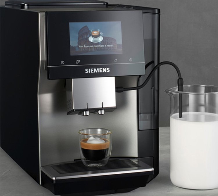 Siemens - Kaffeevollautomat EQ.700 Classic TP715D01 - Grau