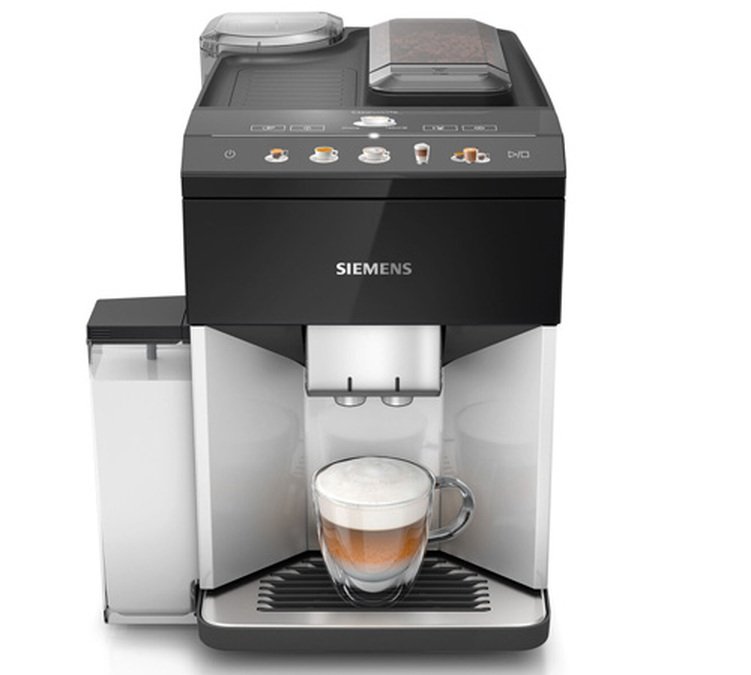 Siemens - Kaffeevollautomat EQ.500 TQ513D01 Integral mit integrierter Milchkaraffe