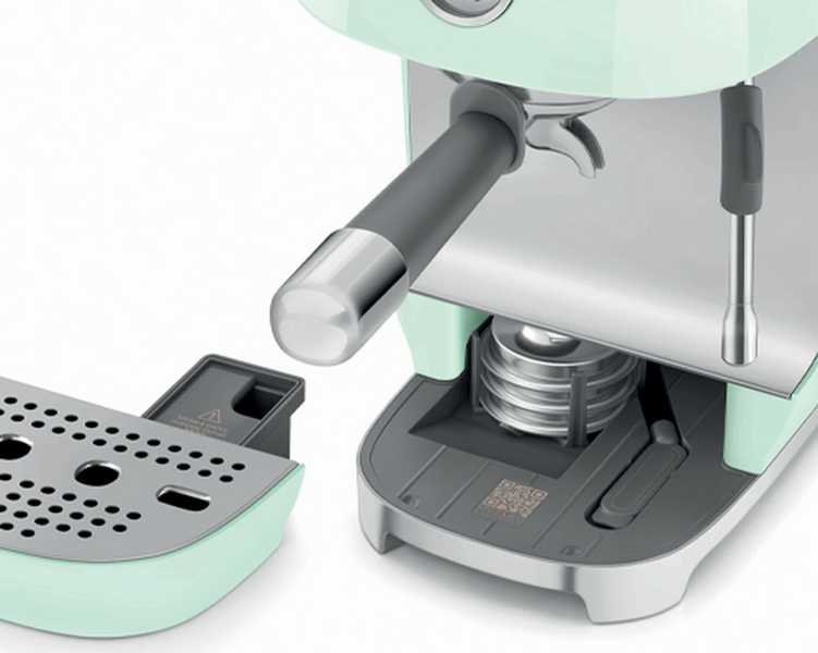 Smeg - Siebträgermaschine ECF03PGEU - mintgrün - mit Cold Brew-Funktion