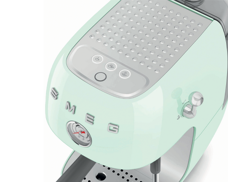 Smeg - Siebträgermaschine ECF03PGEU - mintgrün - mit Cold Brew-Funktion