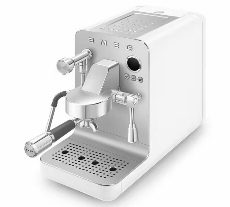 Smeg Espressomaschine Mini Pro weiss EMC02WHMEU