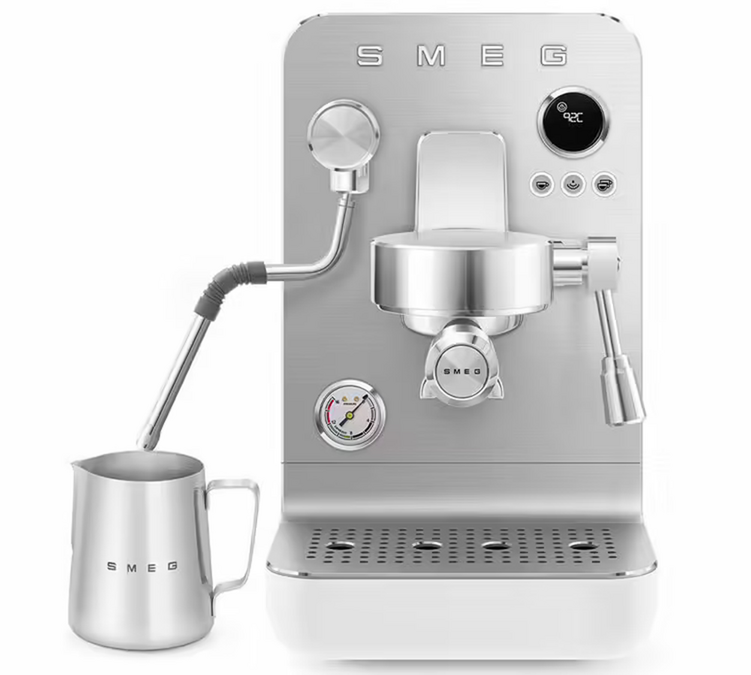 Smeg Espressomaschine Mini Pro weiss EMC02WHMEU