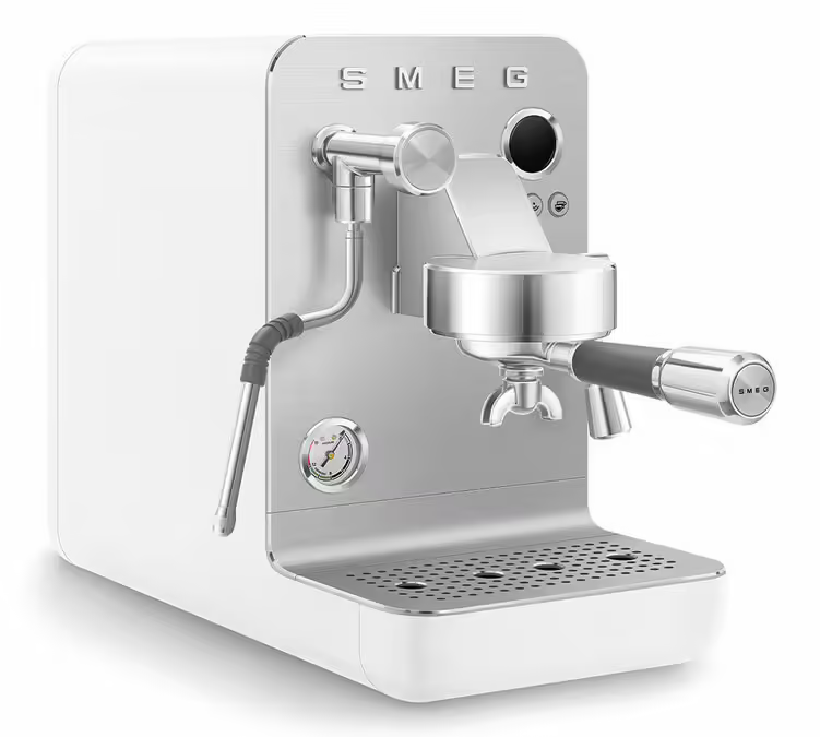 Smeg Espressomaschine Mini Pro weiss EMC02WHMEU